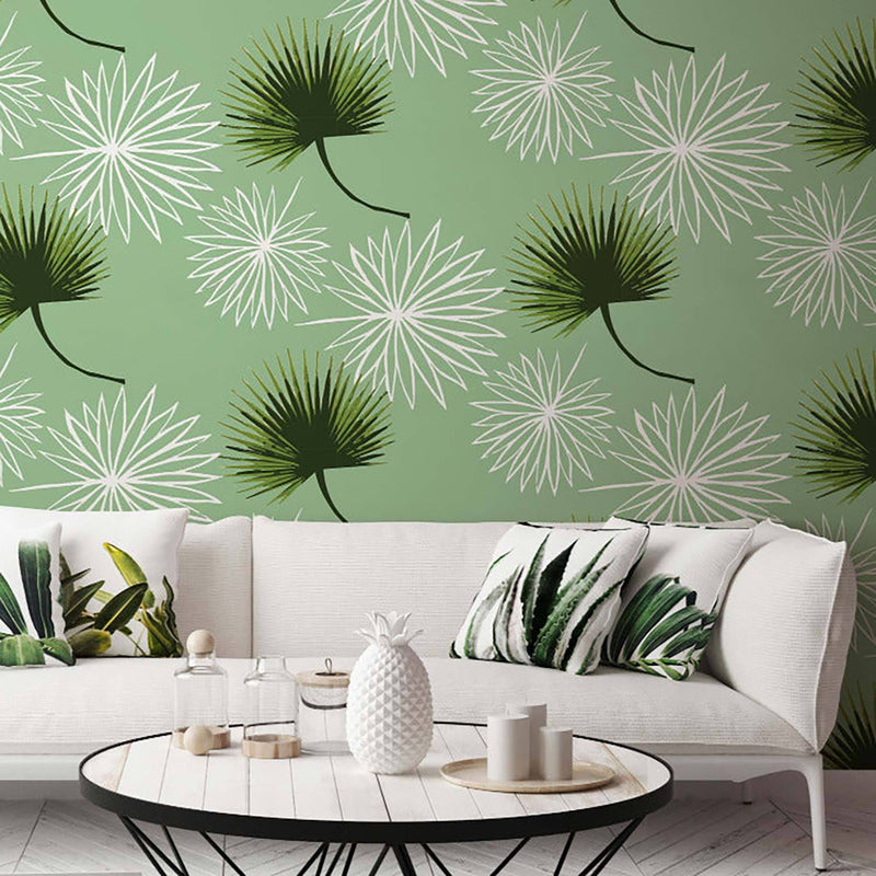 Mitchell Black Cabbage Palm Wallpaper