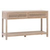 Cane 2-Drawer Entry Console Table