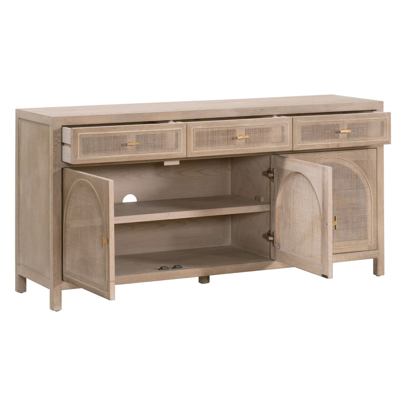 Cane Media Sideboard