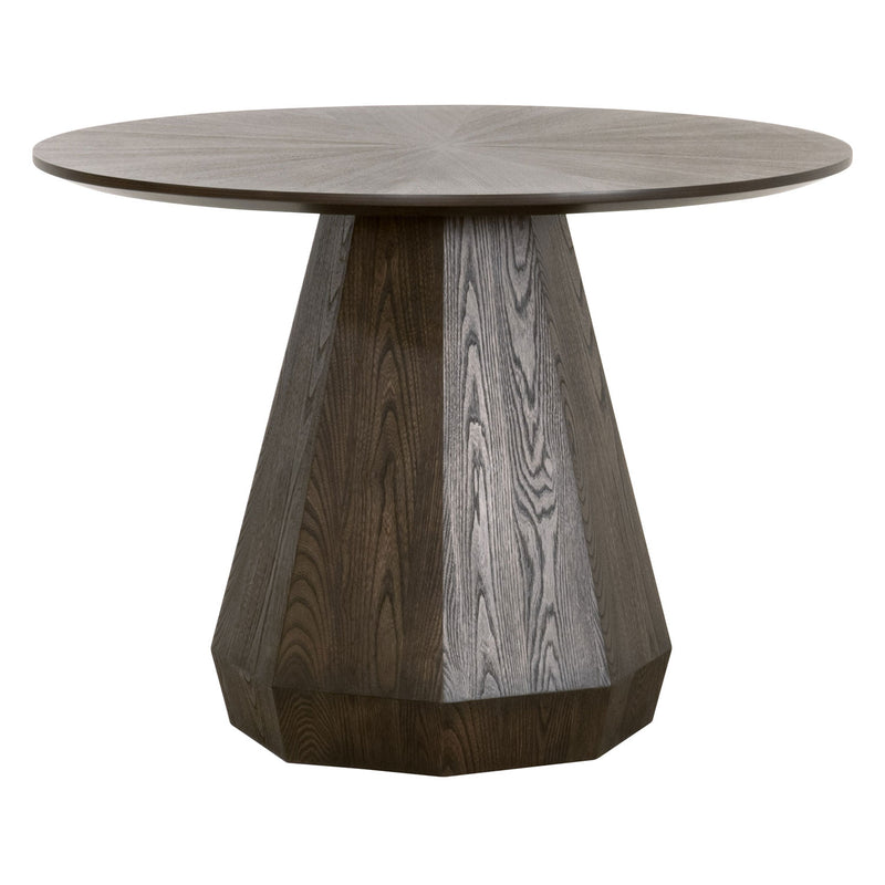 Coulter Brown Ash Round Dining Table