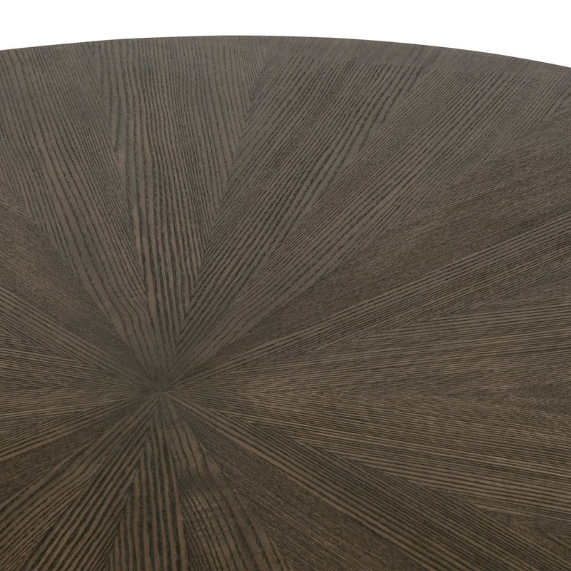 Coulter Brown Ash Round Dining Table