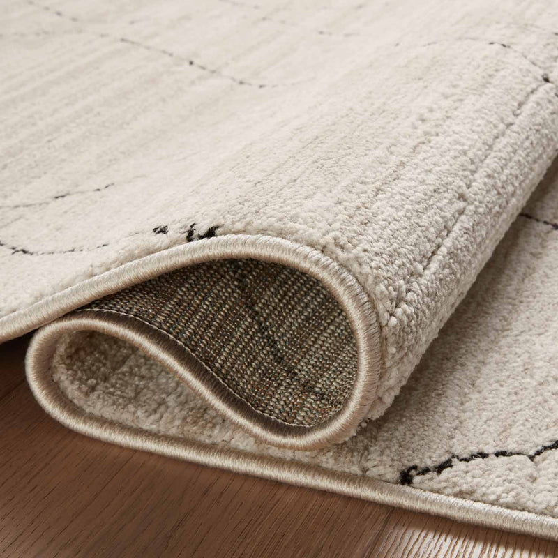 Loloi II Darby Sand/Charcoal Power Loomed Rug