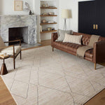 Loloi II Darby Sand/Charcoal Power Loomed Rug