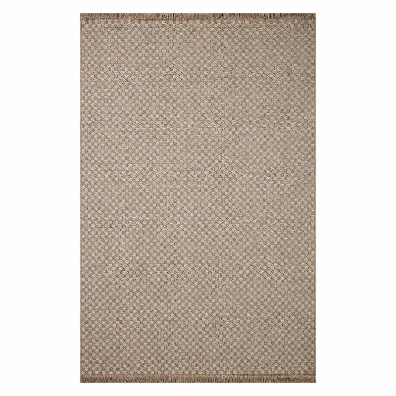 Loloi II Dawn Natural Check Indoor/Outdoor Rug