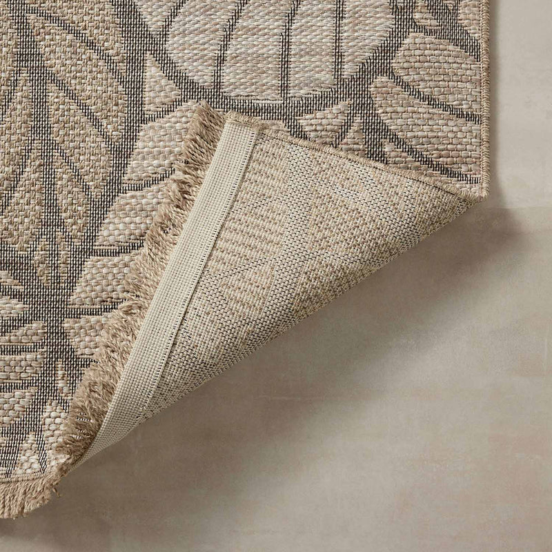 Loloi II Dawn Natural Leaf Indoor/Outdoor Rug