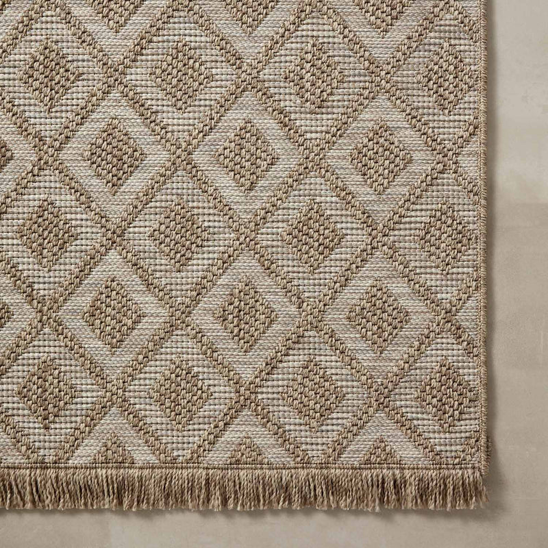 Loloi II Dawn Natural Dia Indoor/Outdoor Rug