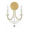 Crystorama Delilah Wall Sconce