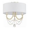 Crystorama Delilah Semi Flush Ceiling Mount