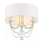 Crystorama Delilah Semi Flush Ceiling Mount