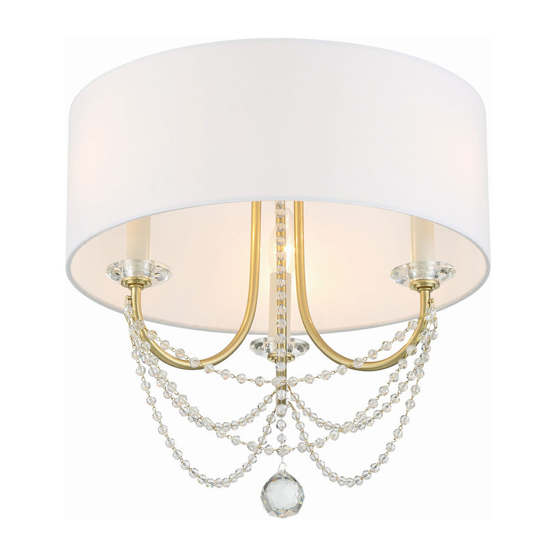 Crystorama Delilah Semi Flush Ceiling Mount