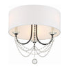 Crystorama Delilah Semi Flush Ceiling Mount