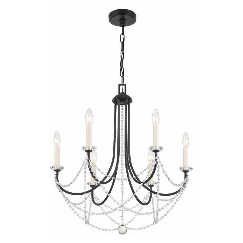 Crystorama Delilah 6-Light Chandelier