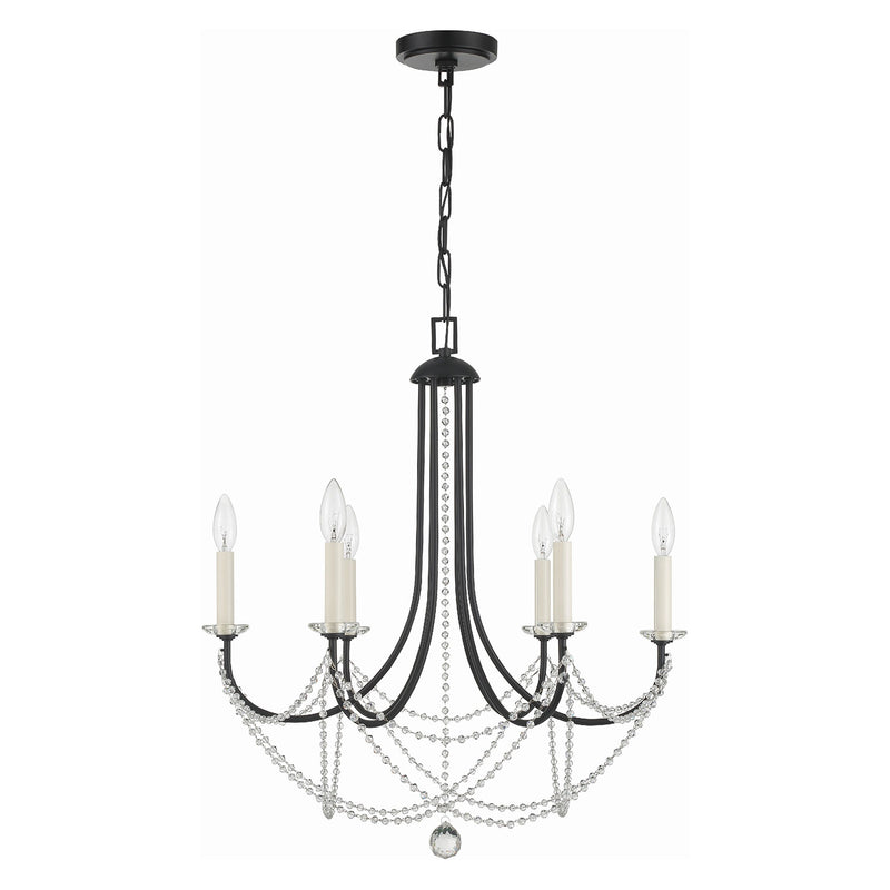 Crystorama Delilah 6-Light Chandelier