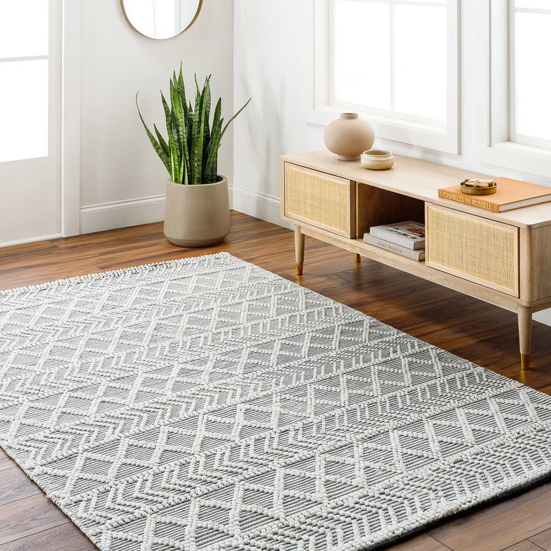 Surya Daffodil Pattern Hand Woven Rug