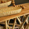 Wood Branches Repurposed Teak Console Table