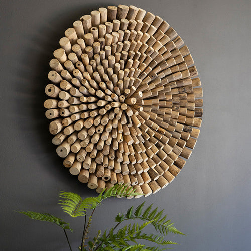 Driftwood Round Wall Art