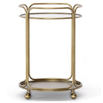 Union Home Radius Round Bar Cart