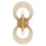 Crystorama Doral Renaissance Gold Wall Sconce