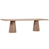 Xavier Rectangular Double Pedestal Dining Table