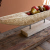 Boat Natural Wooden Tabletop Accent