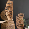 Perforated Carved Teak Wood Sculpture