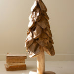 Rustic Teak Christmas Tree