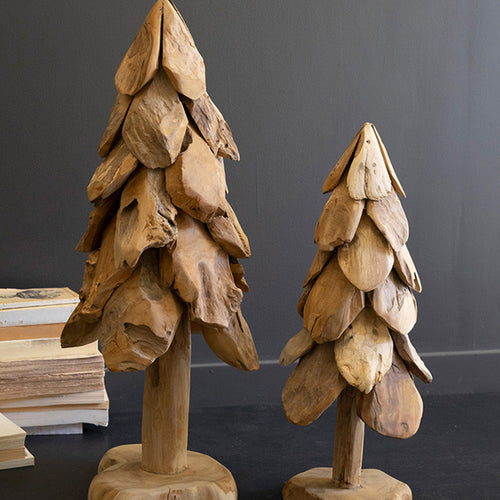 Rustic Teak Christmas Tree