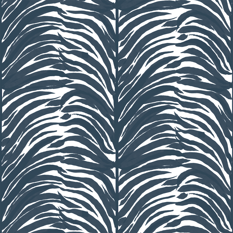 Mitchell Black Deco Fern Wallpaper