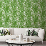 Mitchell Black Deco Fern Wallpaper