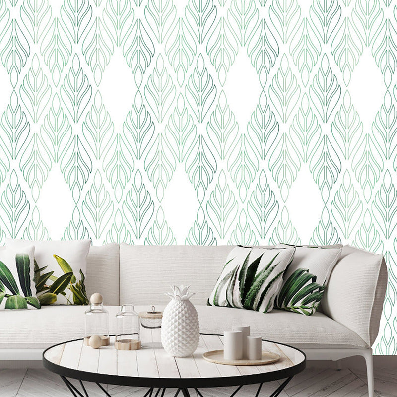 Mitchell Black Deco Palm Wallpaper