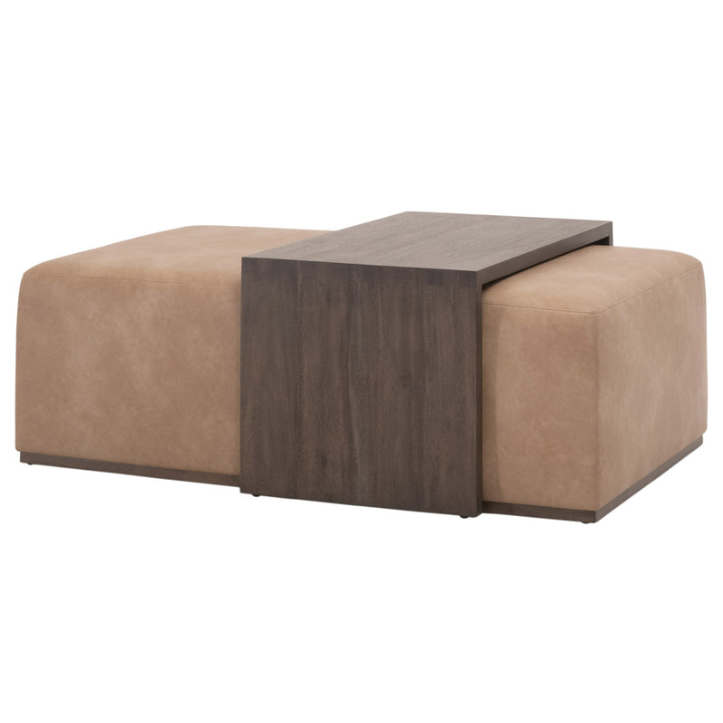 Dovetail Upholstered Coffee Table