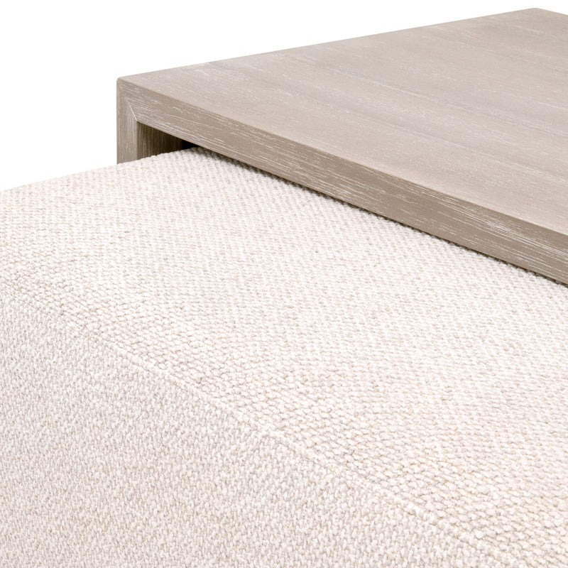 Dovetail Upholstered Coffee Table