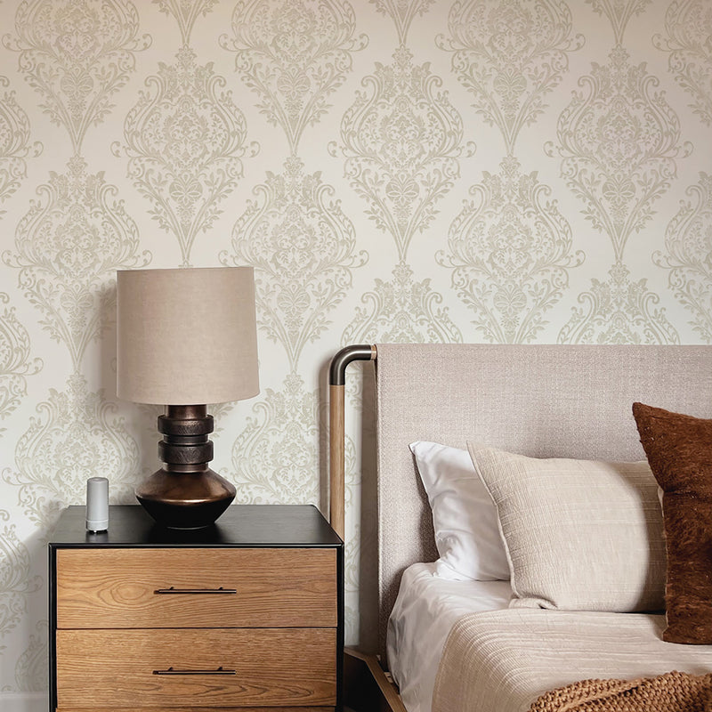 Tempaper & Co Estate Damask Non-Pasted Wallpaper