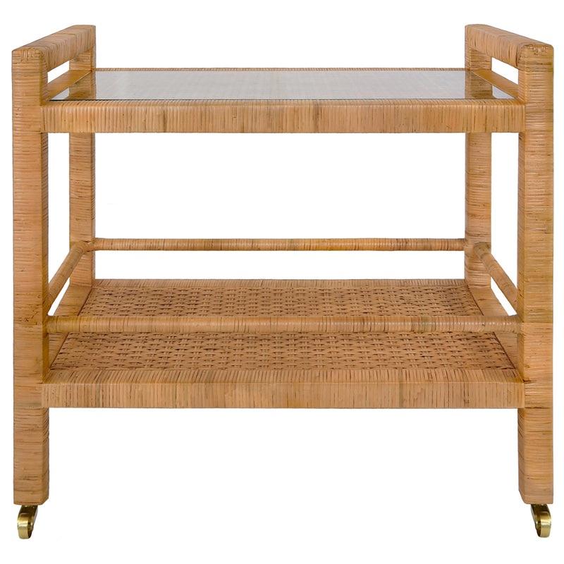 Worlds Away Elsie Bar Cart