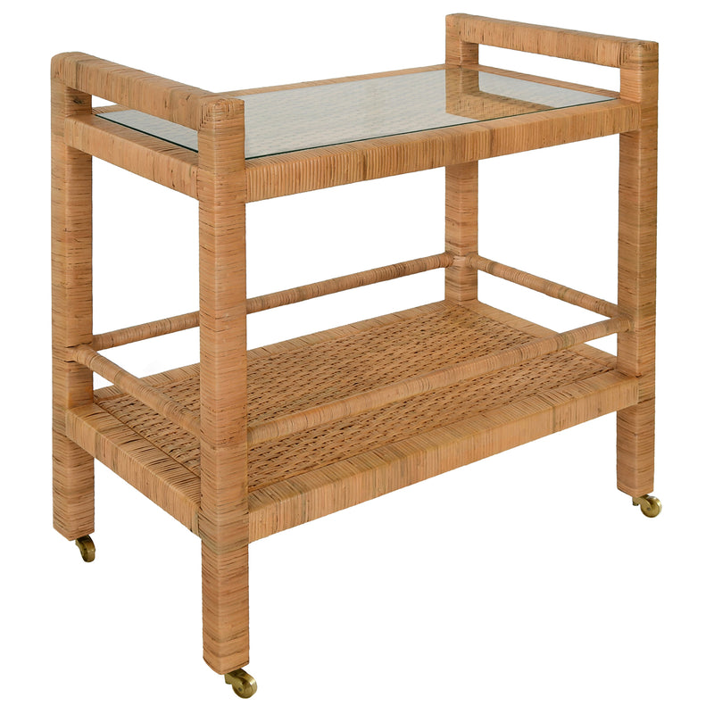 Worlds Away Elsie Bar Cart