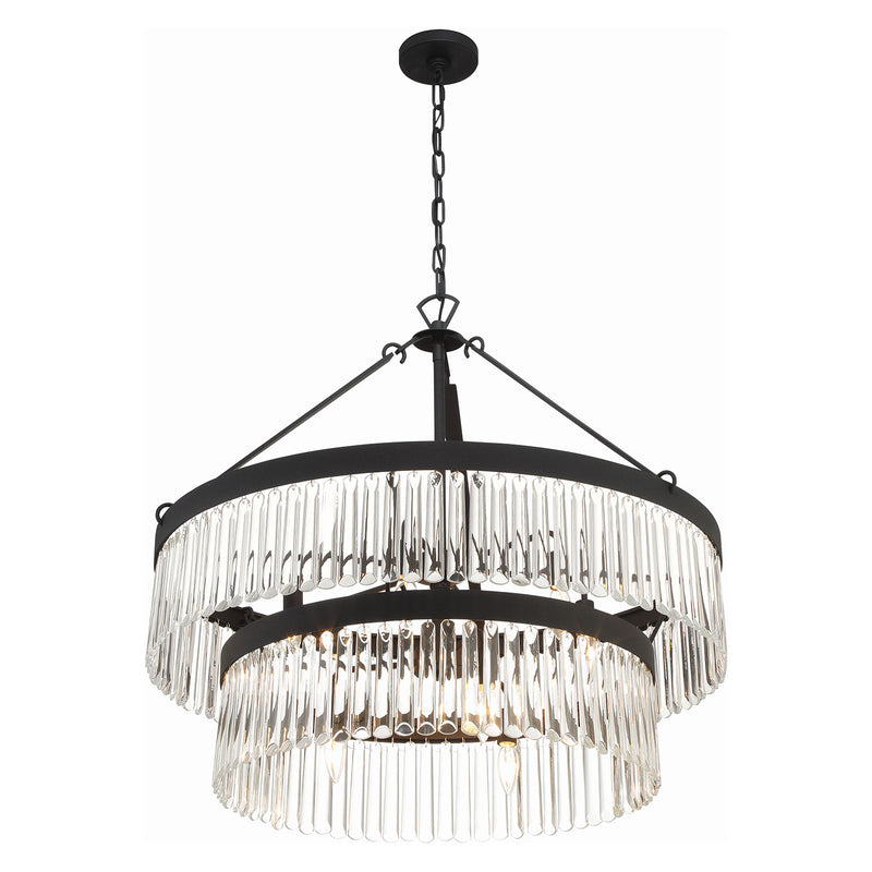 Crystorama Emory 9-Light Chandelier