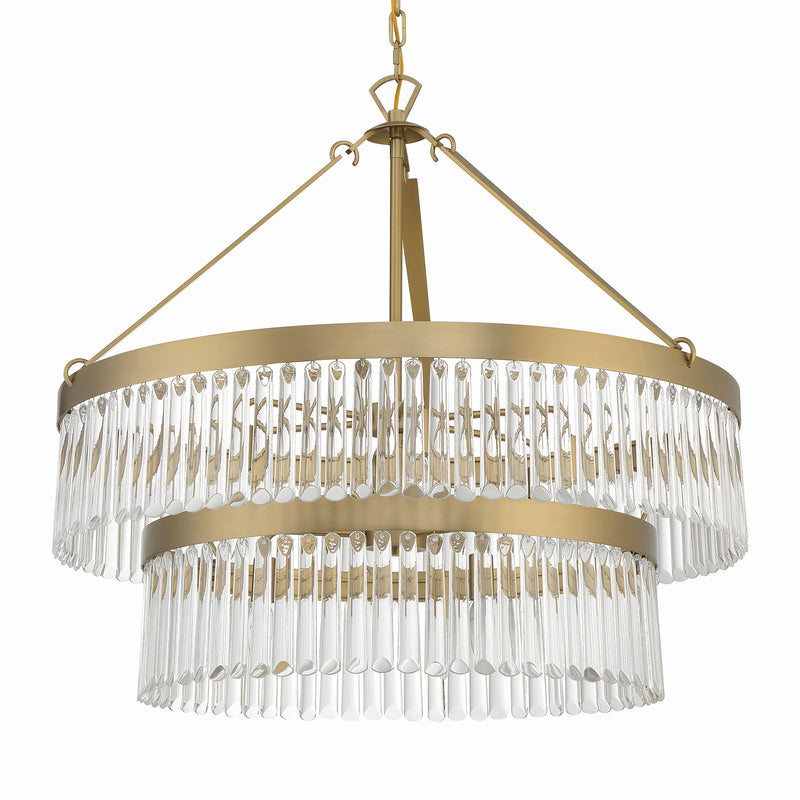 Crystorama Emory 9-Light Chandelier