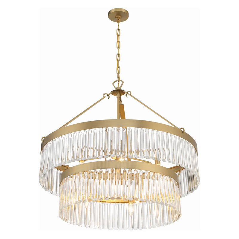 Crystorama Emory 9-Light Chandelier