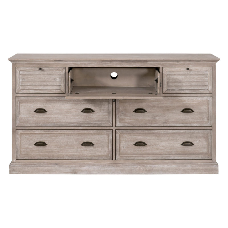 Eden 7-Drawer Media Dresser