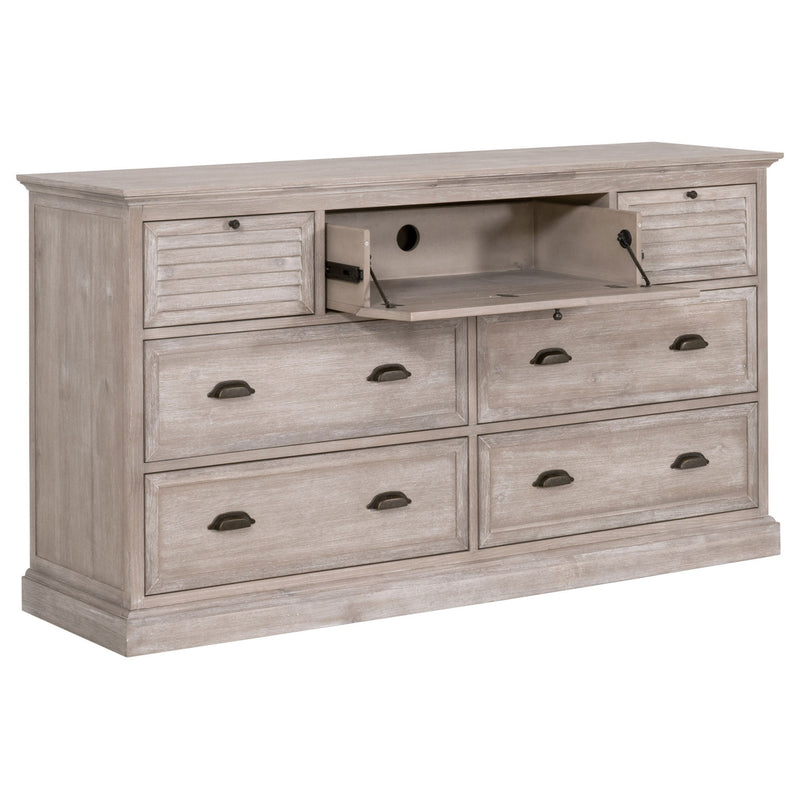 Eden 7-Drawer Media Dresser