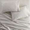 Peacock Alley European Washed Linen Pillowcase Set