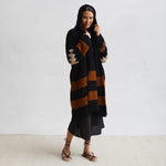 Kashwere Aztec Shawl Collar Coat