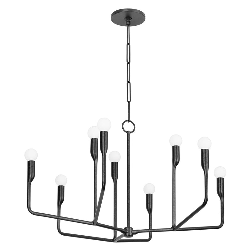 Troy Lighting Norman 9-Light Chandelier