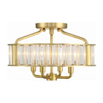 Libby Langdon for Crystorama Farris Semi Flush Ceiling Mount