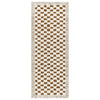 Livabliss Freud Checker Border Machine Woven Rug