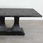 Etu Home Camden Pedestal Rectangle Dining Table