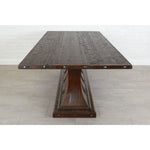 Etu Home Camden Pedestal Rectangle Dining Table