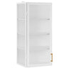 Etu Home 24inch Wall Hanging Glass Display Cabinet