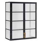 Etu Home 48inch Wall Hanging Glass Display Cabinet