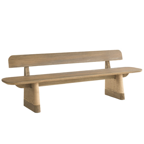 Arteriors Delrio Outdoor Dining Bench